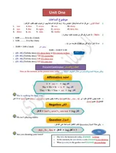 ملزمة المراجعة المركزة الانكليزي احمد فوزي الثالث المتوسط